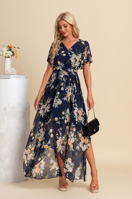 Robe Asymétrique Maxi Vaporeuse - gallery 6