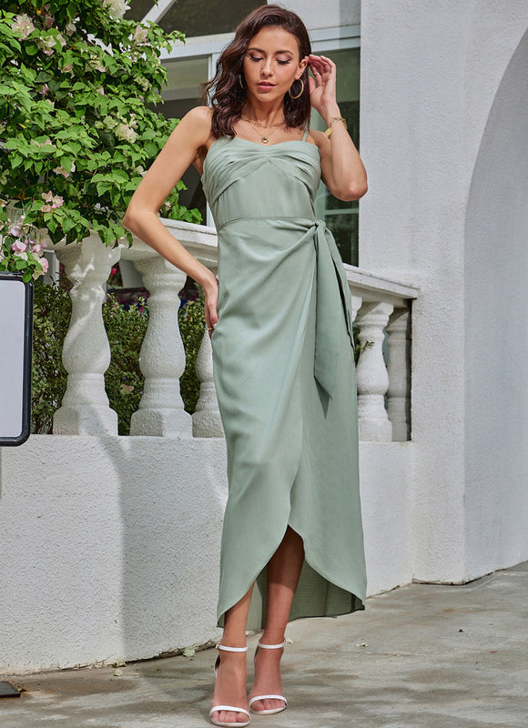 Robe Kaki Asymetrique - gallery 4