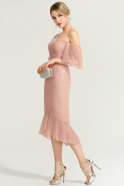 Robe Asymétrique Éclat Daurore - gallery 1