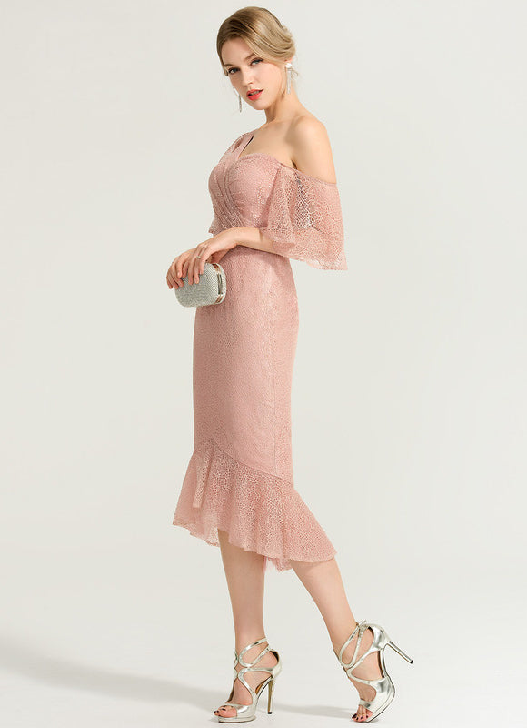 Robe Asymétrique Éclat Daurore - gallery 1