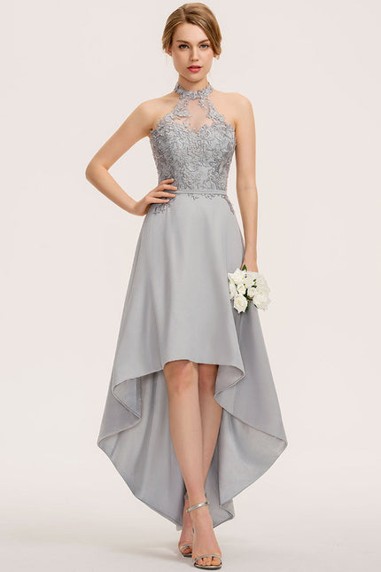 Robe Asymétrique Asymétrique Brodée - gallery 1