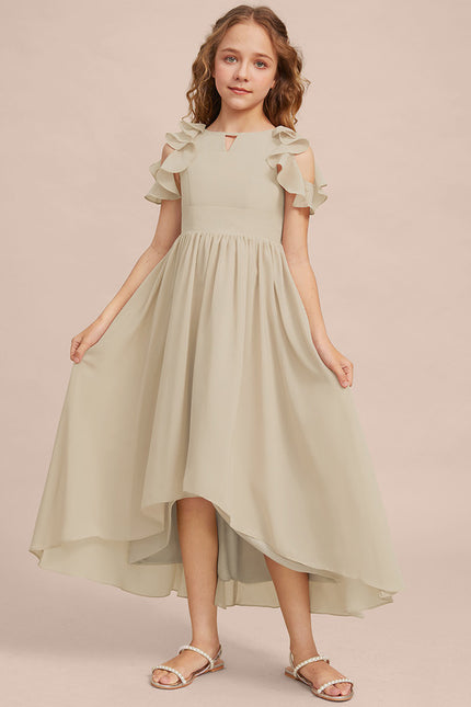 Robe Asymétrique Trapèze Fluide