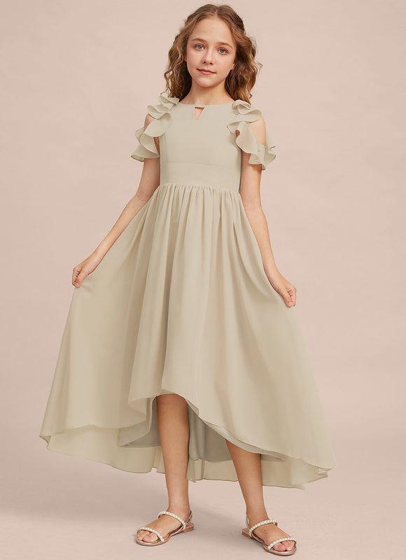 Robe Asymétrique Trapèze Fluide