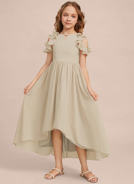 Robe Asymétrique Trapèze Fluide