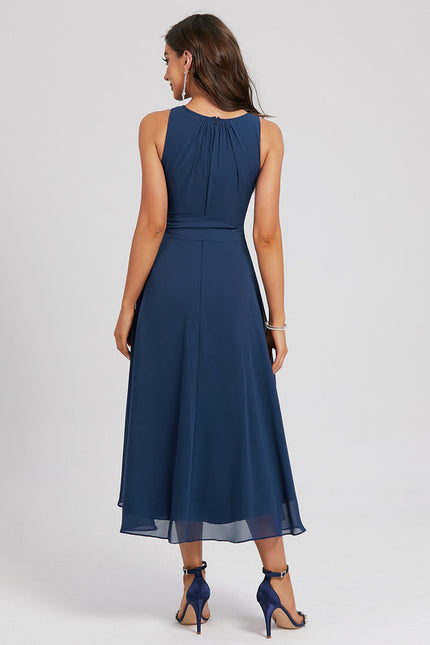 Robe Asymétrique Fluide Nuit - gallery 3