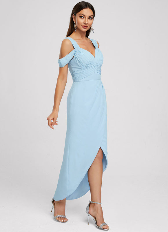 Robe Asymétrique Chic Ciel - gallery 2