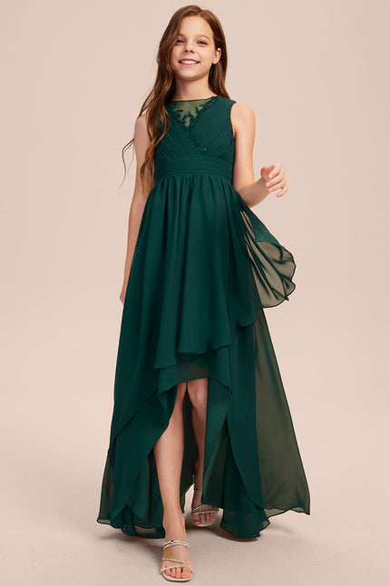 Robe Asymétrique Asymétrique Marine - gallery 2