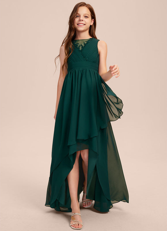 Robe Asymétrique Asymétrique Marine - gallery 2