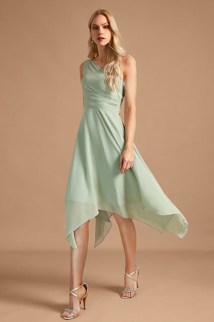 Robe Asymétrique Asymétrique Fluide
