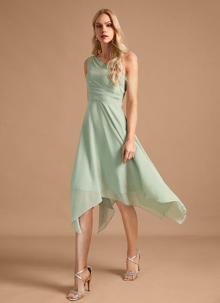 Robe Asymétrique Asymétrique Fluide