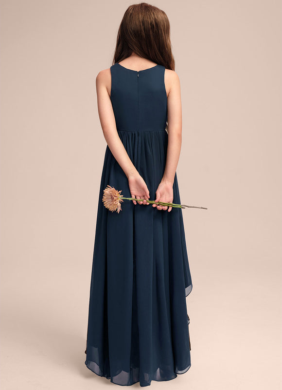 Robe Asymétrique Trapèze Fluide - gallery 4