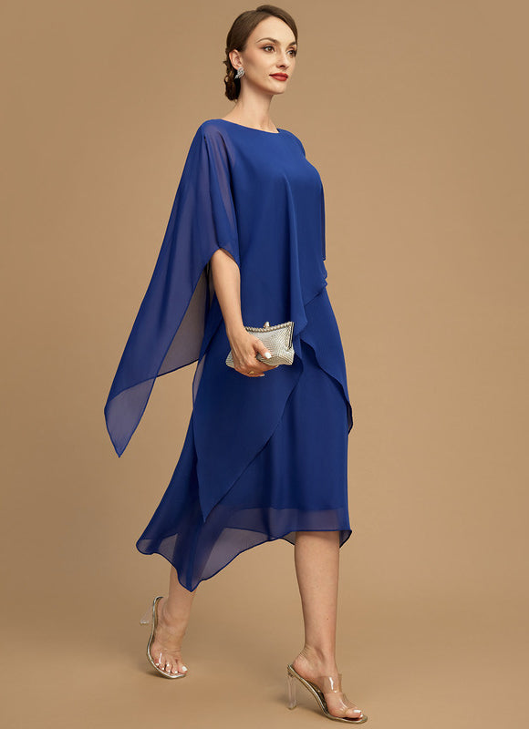 Robe Asymétrique Mère Éblouissante - gallery 3