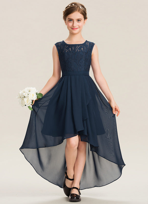 Robe Asymétrique Envolée Marine