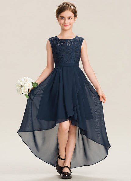 Robe Asymétrique Envolée Marine