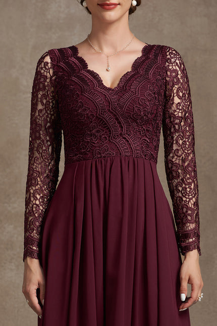 Robe Asymétrique Mousseline Fleurie - gallery 1