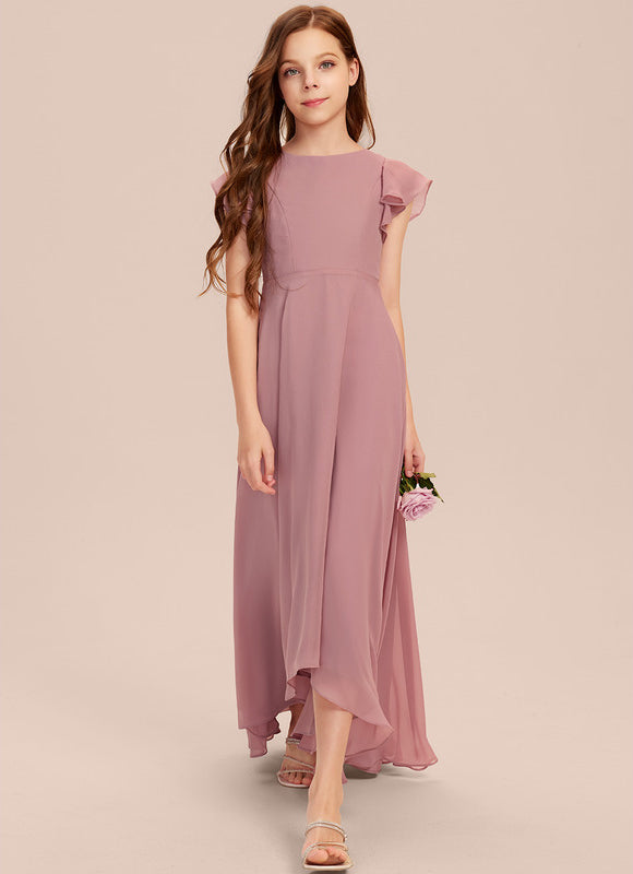 Robe Asymétrique Trapèze Fluide - gallery 1