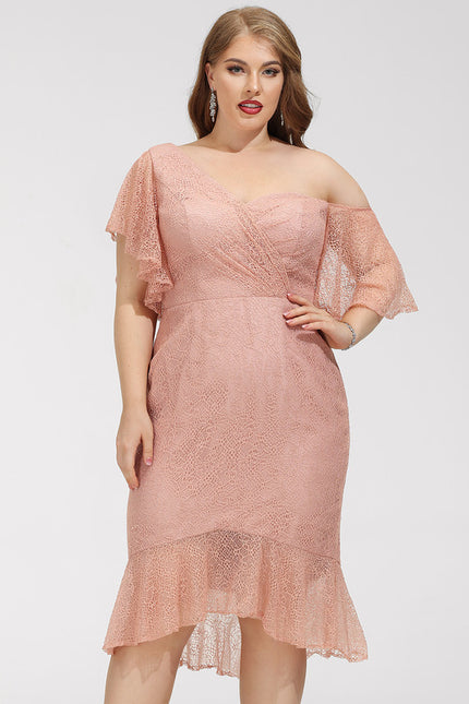 Robe Asymétrique Éclat Daurore - gallery 7