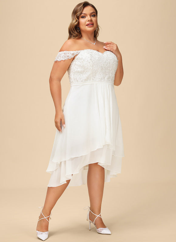 Robe Asymétrique Asymétrique Lumineuse - gallery 8