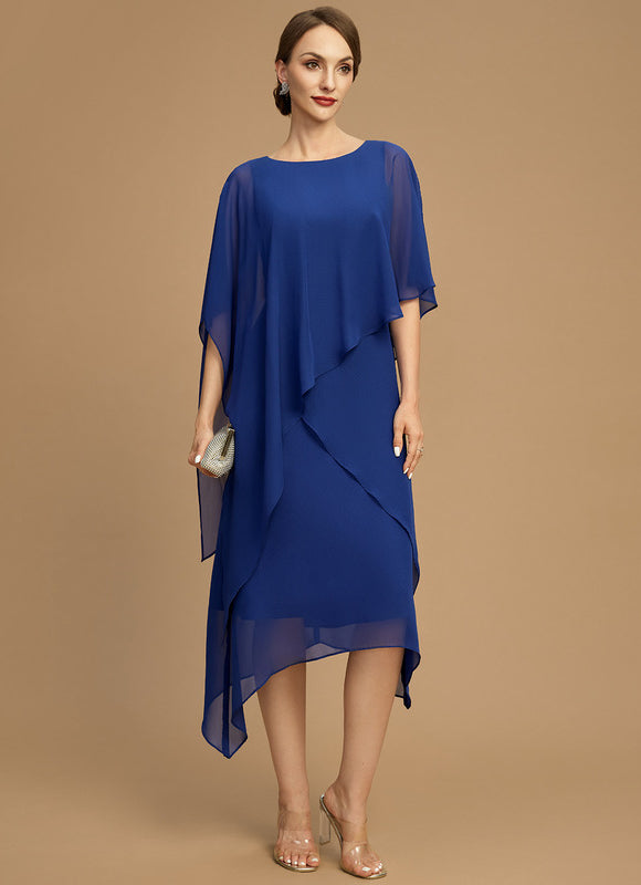 Robe Asymétrique Mère Éblouissante - gallery 1