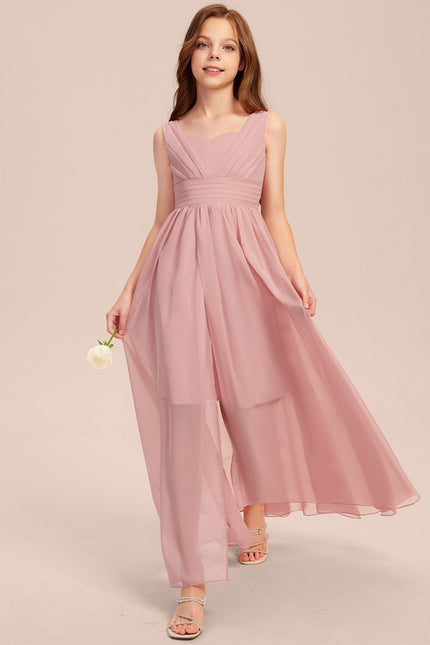 Robe Asymétrique Douceur Poudrée - gallery 3