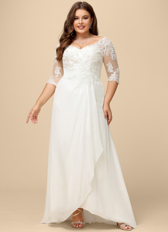 Robe Asymétrique Vaporeuse Élégante - gallery 7