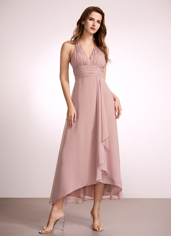Robe Asymétrique Asymétrique Légère - gallery 3