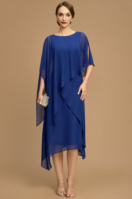 Robe Asymétrique Mère Éblouissante