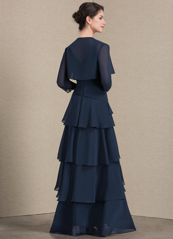 Robe Asymétrique Fluide Argentée - gallery 3