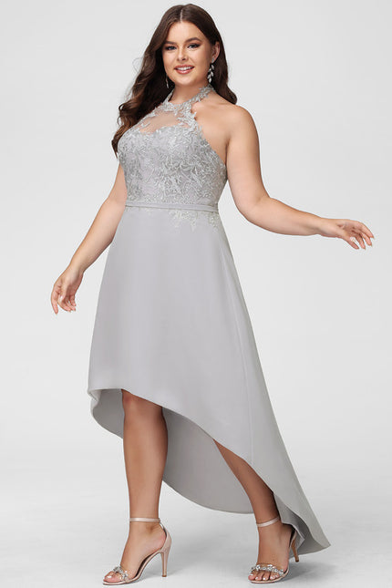 Robe Asymétrique Asymétrique Brodée - gallery 6