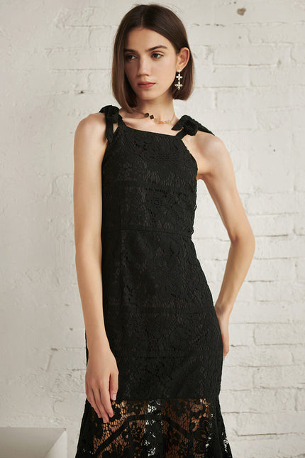 Robe Asymetrique Plume - gallery 3