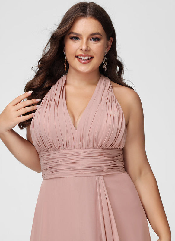 Robe Asymétrique Asymétrique Légère - gallery 9