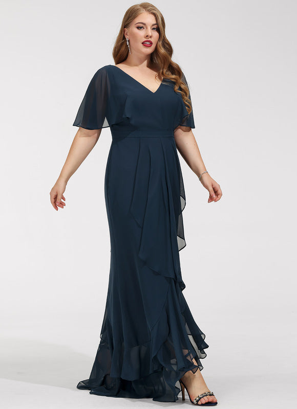 Robe Asymétrique Asymétrique Légère - gallery 7