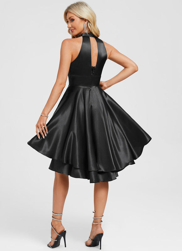 Robe À Volants Asymétrique - gallery 5