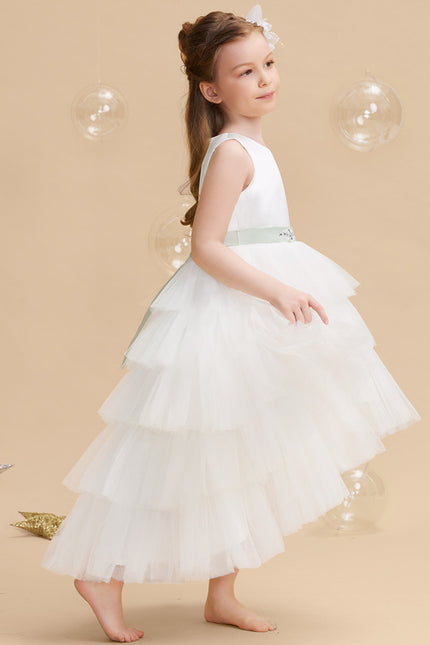 Robe Asymétrique Tulle Nuptiale - gallery 1