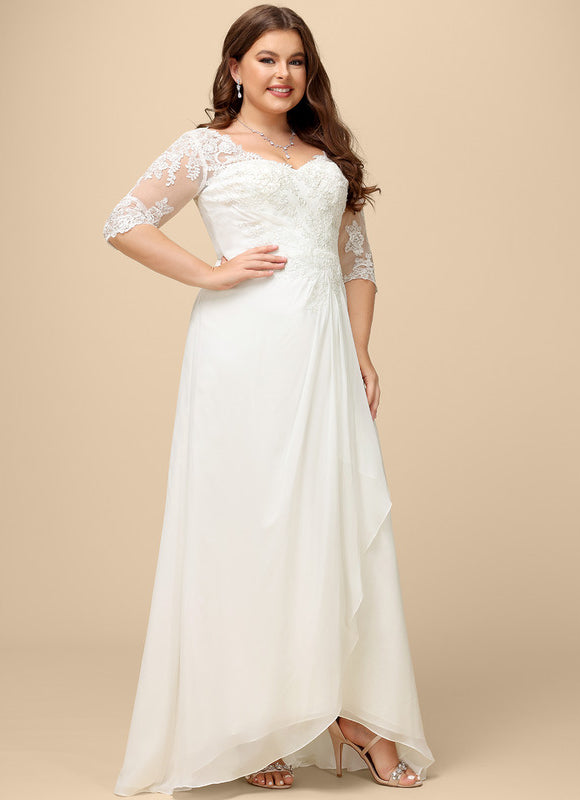 Robe Asymétrique Vaporeuse Élégante - gallery 8