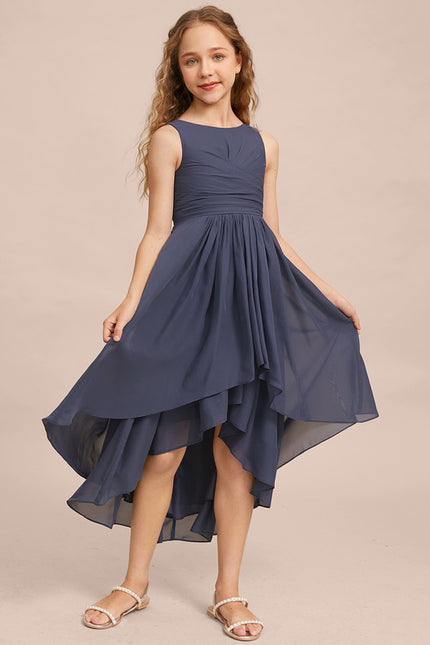 Robe Asymétrique Trapèze Fluide - gallery 6