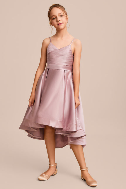 Robe Asymetrique Satinée - gallery 1