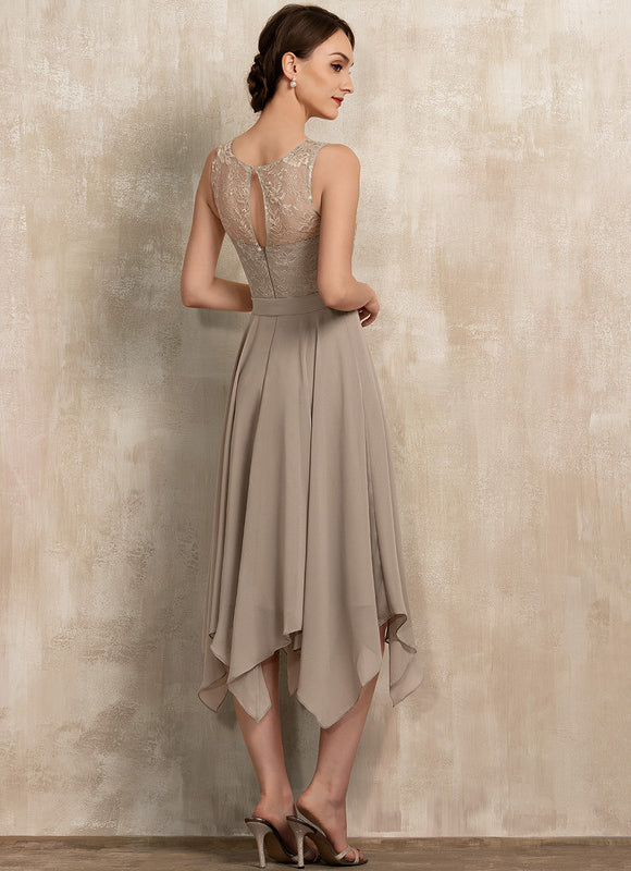Robe Asymétrique Fluide Élégante - gallery 3