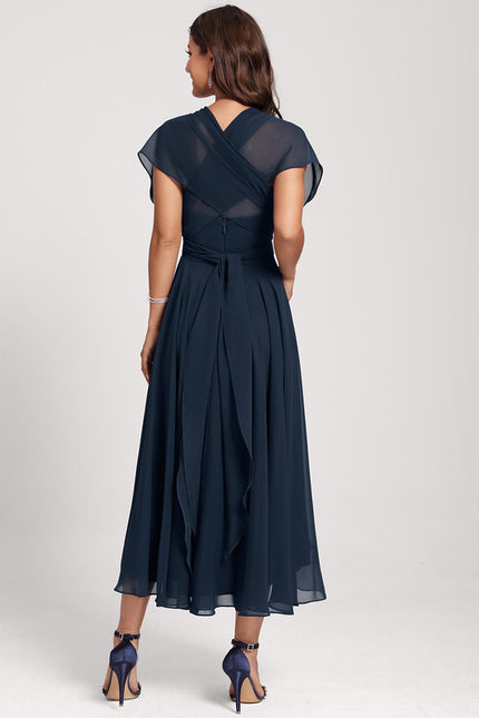 Robe Asymétrique Mousseline - gallery 9