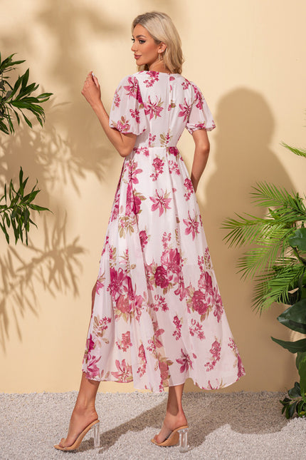 Robe Asymétrique Maxi Vaporeuse