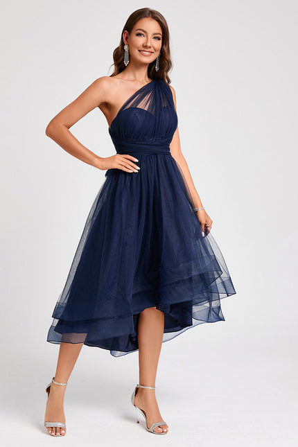 Robe Asymétrique Tulle Chic - gallery 9
