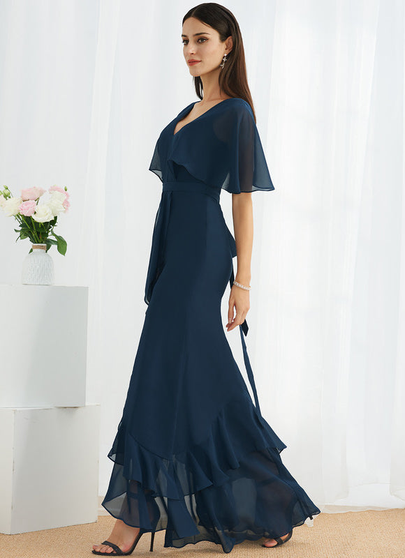 Robe Asymétrique Asymétrique Légère - gallery 4