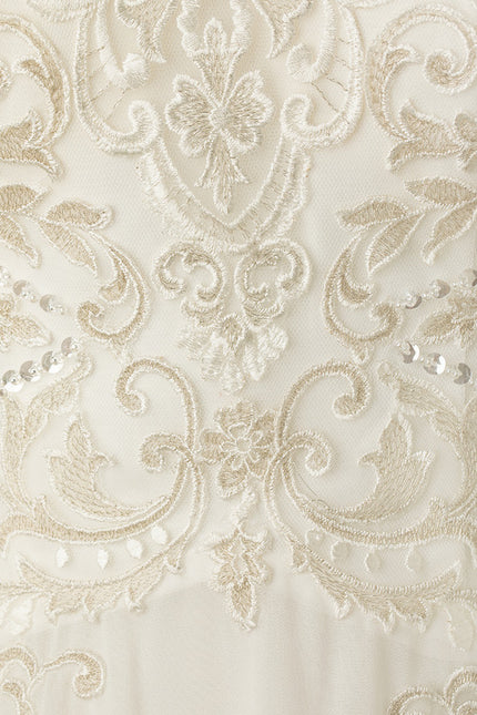 Robe Asymétrique Nuptiale Scintillante - gallery 2