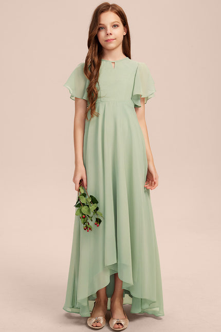 Robe Asymétrique Trapèze Fluide - gallery 2