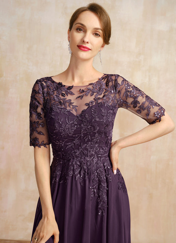 Robe Grande Taille Asymétrique - gallery 2