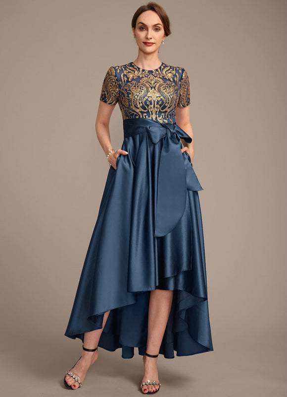 Robe Asymétrique Éclat Nocturne - gallery 2