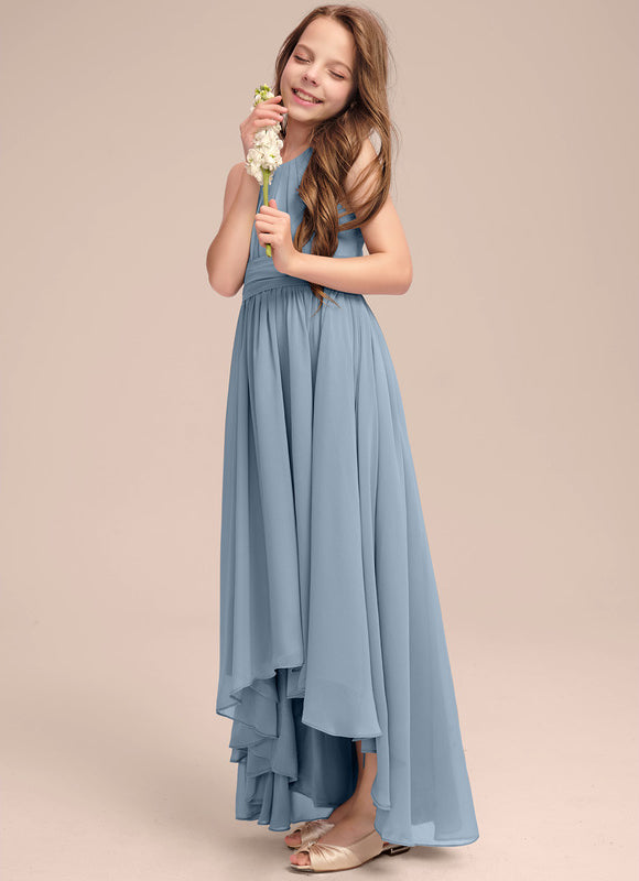 Robe Bleue Asymétrique - gallery 2