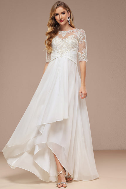 Robe Asymétrique Éclat Cristal - gallery 1