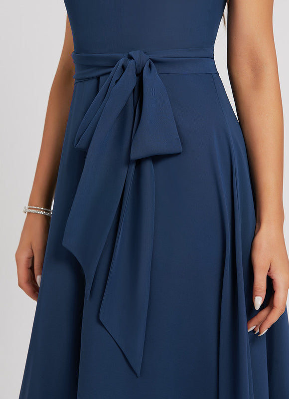 Robe Asymétrique Fluide Nuit - gallery 4