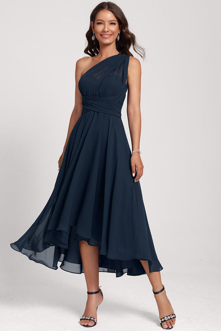 Robe Asymétrique Mousseline - gallery 4